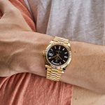 Rolex Day-Date 40 228238 Yellow Gold Black Baguette Diamond Dial (2022) - Image 2