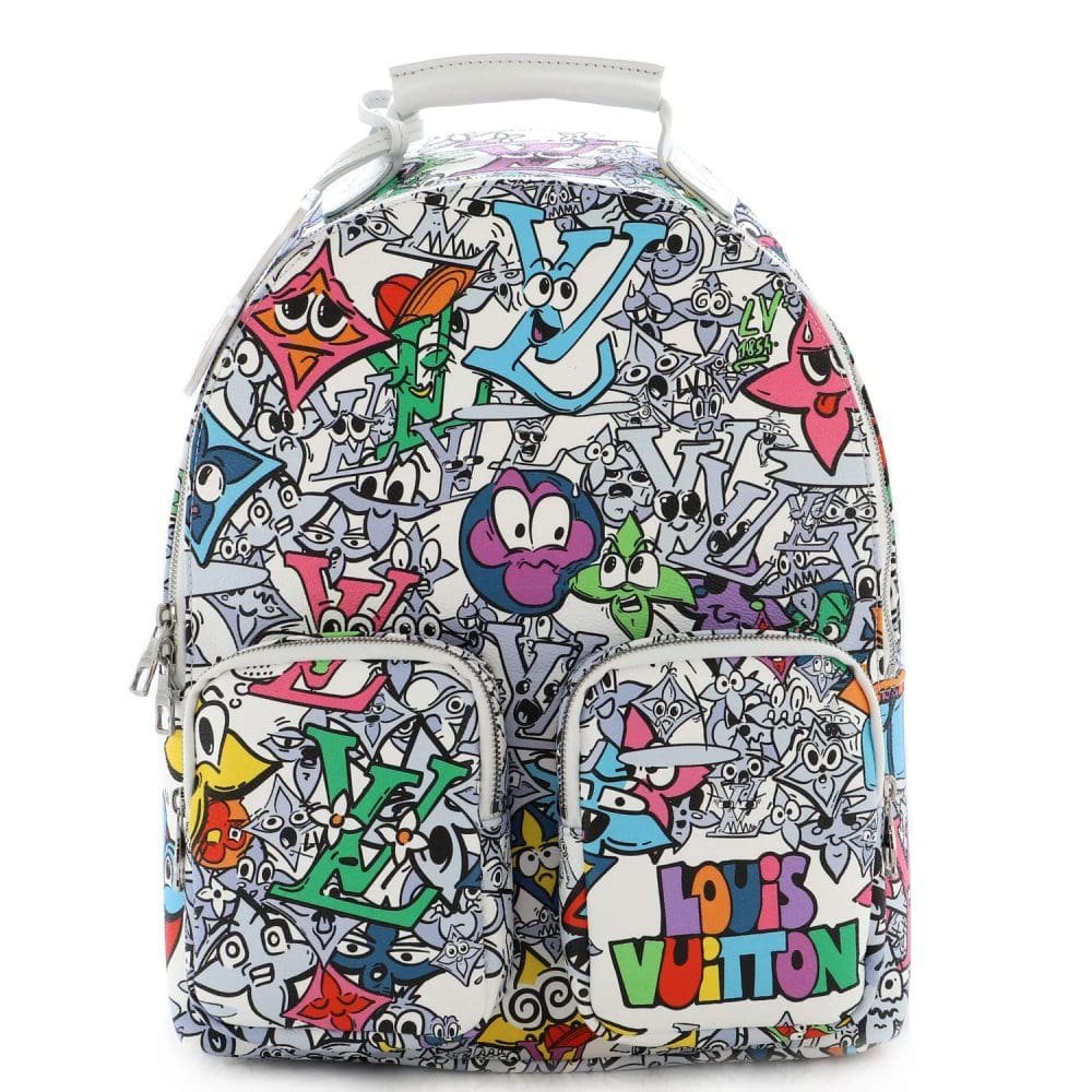 plSiOyYY-E0H6ILEF2H4FKYGD4.jpg Louis Vuitton Multipocket Backpack Limited Edition Monogram Comics Canvas - Image 1