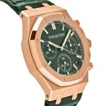 Audemars Piguet Royal Oak 26240OR.OO.D404CR.01 Chronograph ’50th Anniversary’ Rose Gold Green Dial - Image 3