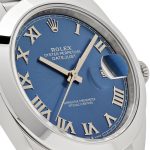 Rolex Datejust 41 126300 Stainless Steel Blue Roman Dial Jubilee (2025) - Image 5