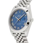 Rolex Datejust 41 126300 Stainless Steel Blue Roman Dial Jubilee (2025) - Image 3