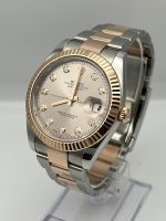 Rolex Datejust 41 126331 Rose Gold Stainless Steel Sundust Diamond Dial (2022) - Image 3