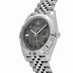 Rolex Datejust 41 126334 ‘Wimbledon’ Stainless Steel Slate Dial Jubilee (2025) - Image 4