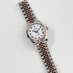 Rolex Datejust 31 278271 ‘Ladies’ Stainless Steel Rose Gold White Roman Numerals Dial (2025) - Image 2