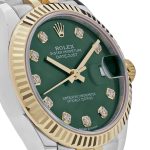 Rolex Datejust 31 278273 ‘Ladies’ Yellow Gold Stainless Steel Green Dial (2023) - Image 5