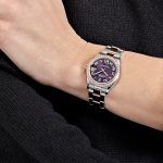 Rolex Datejust 31 278381RBR ‘Ladies’ Stainless Steel Rose Gold Aubergine Purple Dial Diamond Bezel Oyster (2022) - Image 2