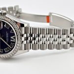 Rolex Datejust 31 278384RBR ‘Ladies’ Stainless Steel Diamond Bezel Violet Roman Dial Jubilee - Image 5