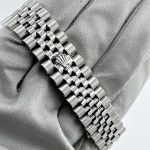 Rolex Datejust 31 278384RBR ‘Ladies’ Stainless Steel Diamond Bezel Violet Roman Dial Jubilee - Image 9