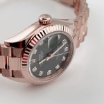 Rolex Datejust 28 279175 ‘Ladies’ Rose Gold Olive Diamond Dial (2025) - Image 4