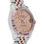 Rolex Datejust 31 278271 ‘Ladies’ Rose Gold Stainless Steel Roman Pink Dial Jubilee (2025) - Image 4