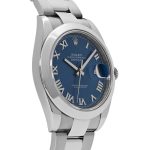 Rolex Datejust 41 126300 Stainless Steel Blue Roman Dial Oyster (2025) - Image 4
