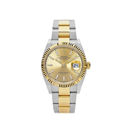 Rolex Datejust 41 126333 Stainless Steel Yellow Gold Champagne Dial Oyster (2023)