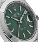 Rolex Datejust 41 126300 Stainless Steel Green Dial Oyster (2025) - Image 4