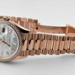 Rolex Day-Date 36 128345RBR Rose Gold Mother of Pearl Diamond Bezel (2025) - Image 7