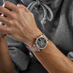 Rolex Day-Date 40 228345RBR Rose Gold Diamond Bezel Slate Ombre Dial - Image 2