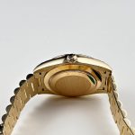 Rolex Day-Date 40 228348RBR Yellow Gold Green Roman Numeral Dial Diamond Bezel (2024) - Image 6