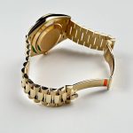 Rolex Day-Date 40 228348RBR Yellow Gold Green Roman Numeral Dial Diamond Bezel (2024) - Image 8