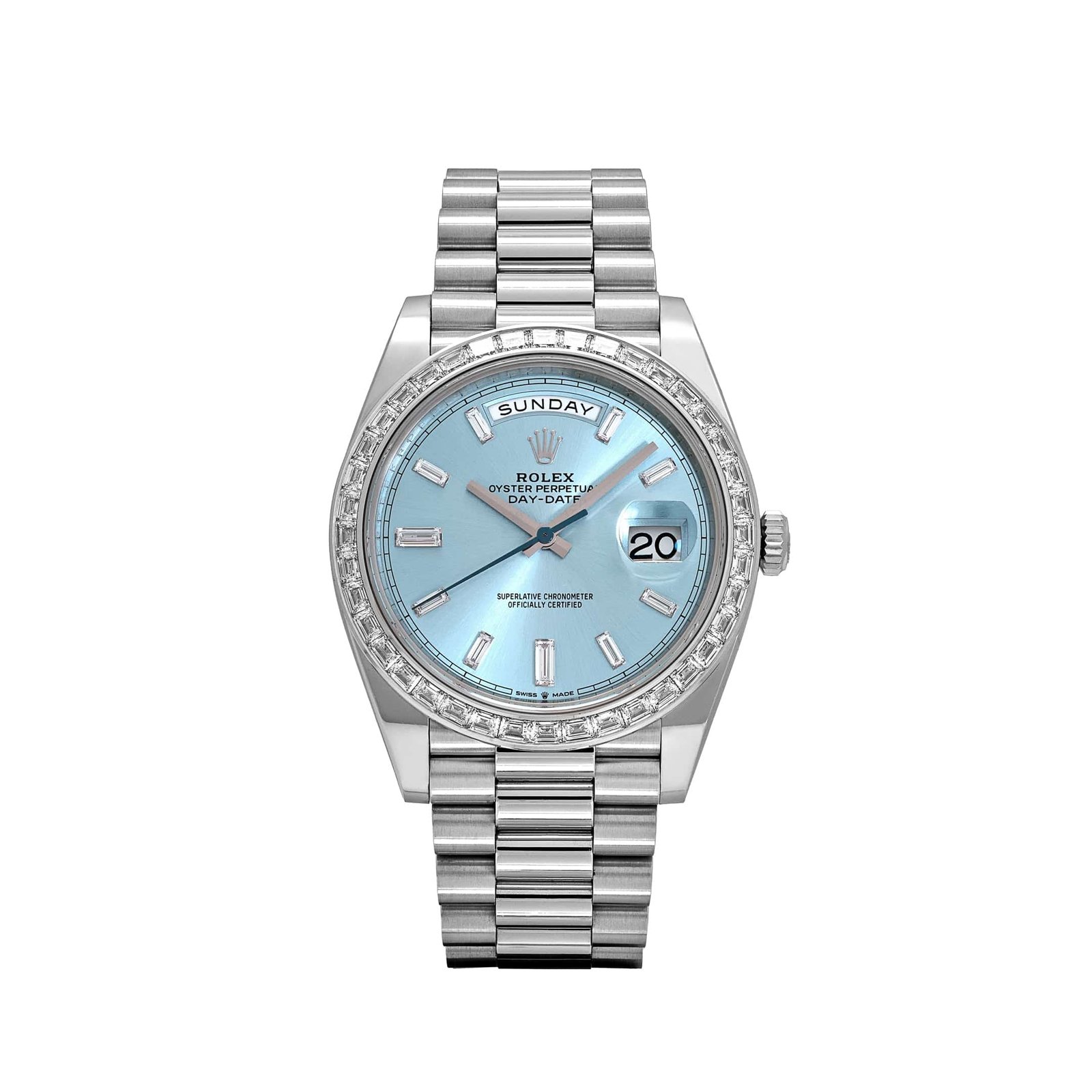 rolex-day-date-228396tbr-platinum-diamond-bezel-ice-blue-diamond-dial-2017-rolex-1150555528.jpg Rolex Day-Date 40 228396TBR Platinum Diamond Bezel Ice Blue Diamond Dial (2017) - Image 1