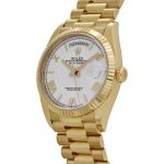 Rolex Day-Date 36 128238 Yellow Gold White Dial (2022) - Image 4