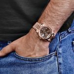 Rolex Day-Date 40 228235 Rose Gold Chocolate Roman Dial (2024) - Image 2