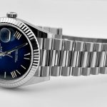 Rolex Day-Date 40 228239 White Gold Blue Ombre Roman Numeral Dial (2024) - Image 8