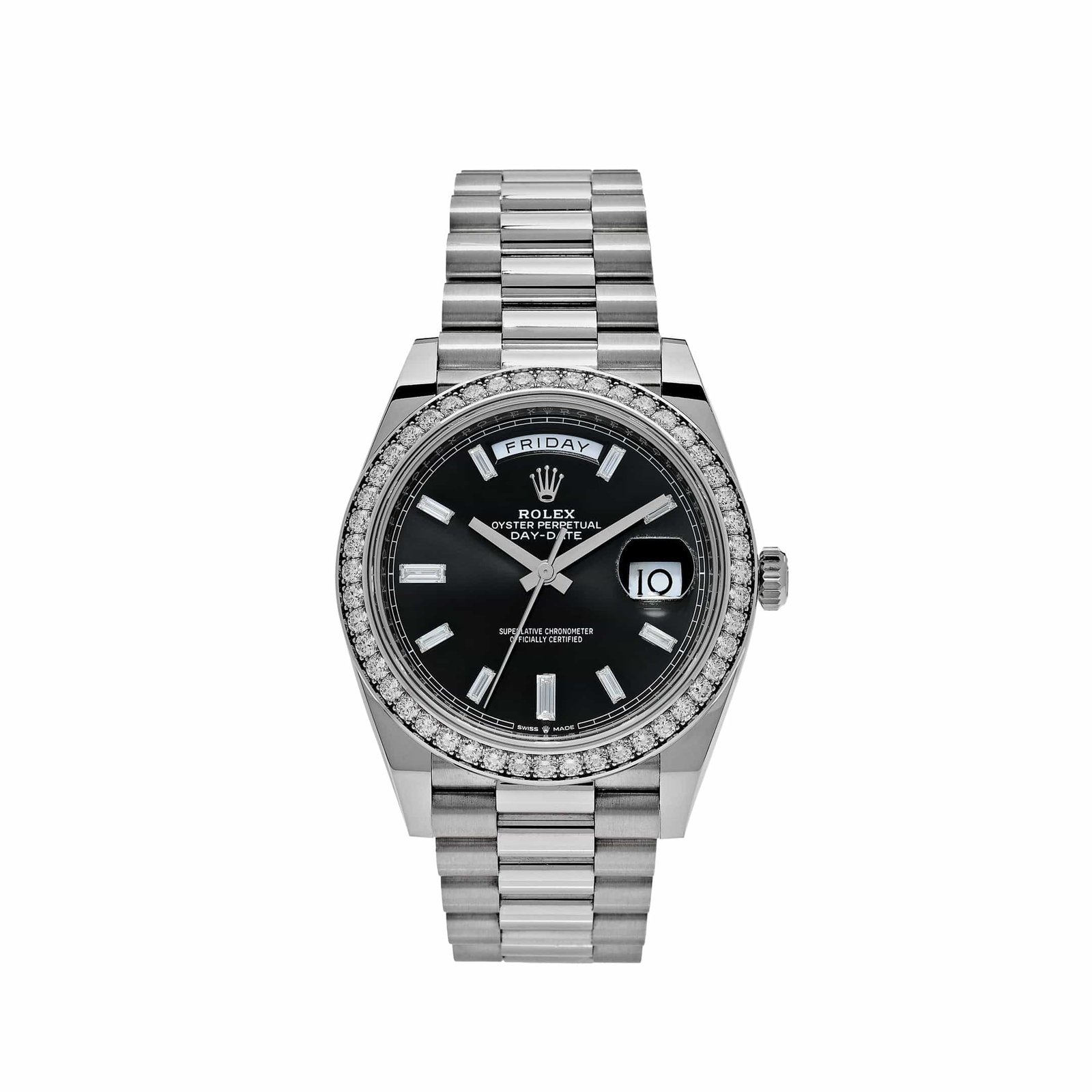 rolex-day-date-40-white-gold-black-diamond-dial-bezel-228349rbr-new-draft-rolex-40269224509684.jpg Rolex Day-Date 40 228349RBR White Gold Diamond Bezel Black Dial (2024) - Image 1