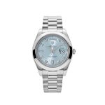 Rolex Day-Date II 218206 Platinum Blue Diamond Dial (2011)