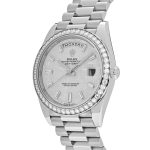 Rolex Day-Date 40 228349RBR White Gold Meteorite Dial Diamond Set - Image 2