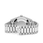 Rolex Day-Date 40 228349RBR White Gold Meteorite Dial Diamond Set - Image 4