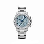Rolex Daytona 116576TBR Platinum Diamond Ice Blue Arabic Dial