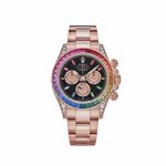 Rolex Daytona 116595RBOW ‘Rainbow’ Rose Gold Black Dial Sapphire Bezel (2022)