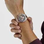 Rolex Daytona 116595RBOW ‘Rainbow’ Rose Gold Black Dial Sapphire Bezel (2022) - Image 2