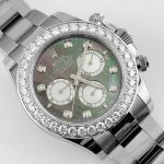 Rolex Daytona 126579RBR White Gold Mother of Pearl Diamond Dial Diamond Bezel (2024) - Image 2