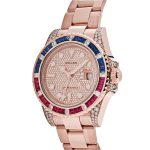 Rolex GMT-Master II 126755SARU Rose Gold Sapphire and Ruby - Image 2