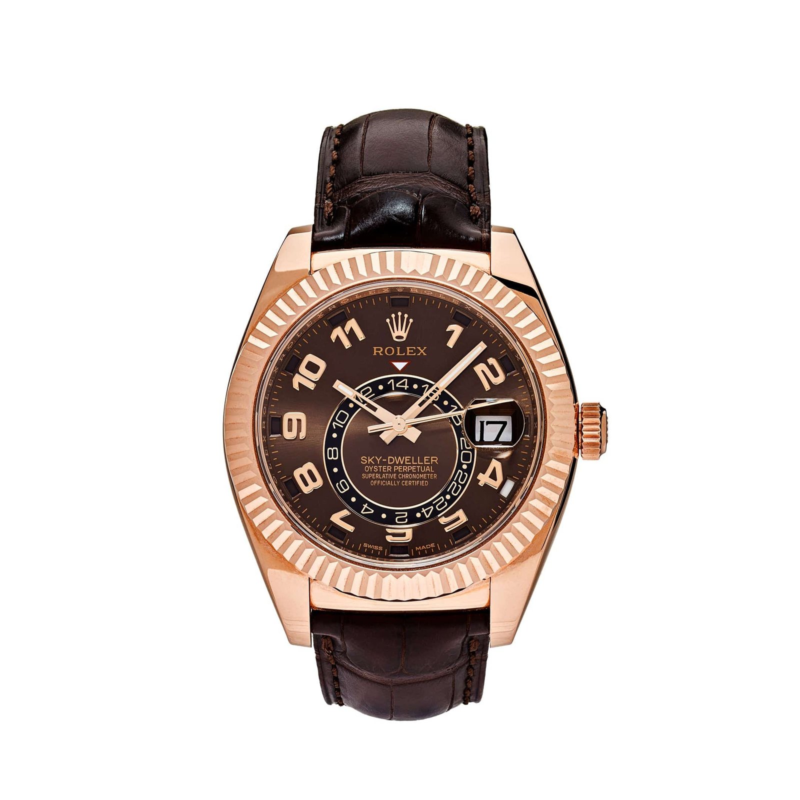 rolex-sky-dweller-326135-rose-gold-chocolate-dial-2016-rolex-40270279966964.jpg Rolex Sky-Dweller 326135 Rose Gold Chocolate Dial - Image 1