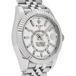 Rolex Sky-Dweller 326934 Stainless Steel White Dial Jubilee - Image 4