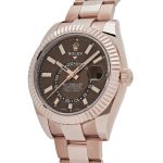 Rolex Sky-Dweller 326935 Rose Gold Chocolate Dial Oyster - Image 3