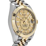 Rolex Sky-Dweller 336933 Stainless Steel Yellow Gold Jubilee Champagne Dial (2024) - Image 4