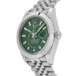 Rolex Sky-Dweller 336934 Stainless Steel Green Dial Jubilee (2025) - Image 3