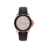 Rolex Yacht-Master 40 116655 Rose Gold Pave Diamond Dial (2020)
