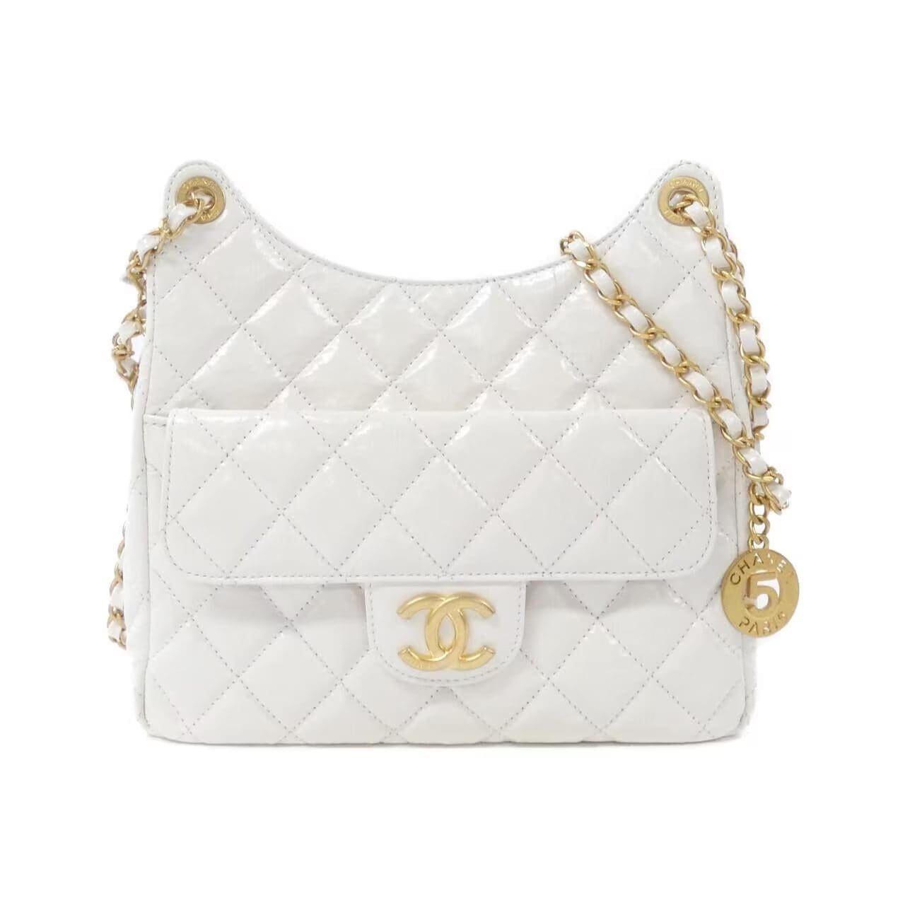rpXExYUD-TF5Z0RU5L4XKKT9Y.jpg Chanel new gold coin bag - Image 1