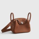 Hermès Lindy 20 Clemence Gold Palladium Hardware - Image 2