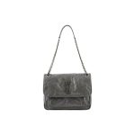 SAINT LAURENT NIKI MEDIUM IN CRINKLED VINTAGE LEATHER