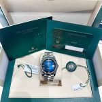 Rolex Day-Date 40 228239 White Gold Blue Ombre Roman Numeral Dial (2024) - Image 11