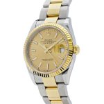 Rolex Datejust 41 126333 Stainless Steel Yellow Gold Champagne Dial Oyster (2023) - Image 2