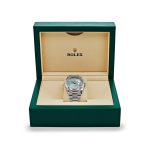 Rolex Day-Date 36 128236 Platinum Ice Blue Baguette Dial - Image 7