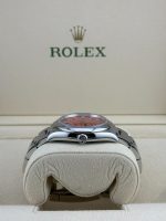 Rolex Oyster Perpetual 36 126000 Stainless Steel Coral Red Dial - Image 3