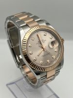 Rolex Datejust 41 126331 Rose Gold Stainless Steel Sundust Diamond Dial (2022) - Image 4